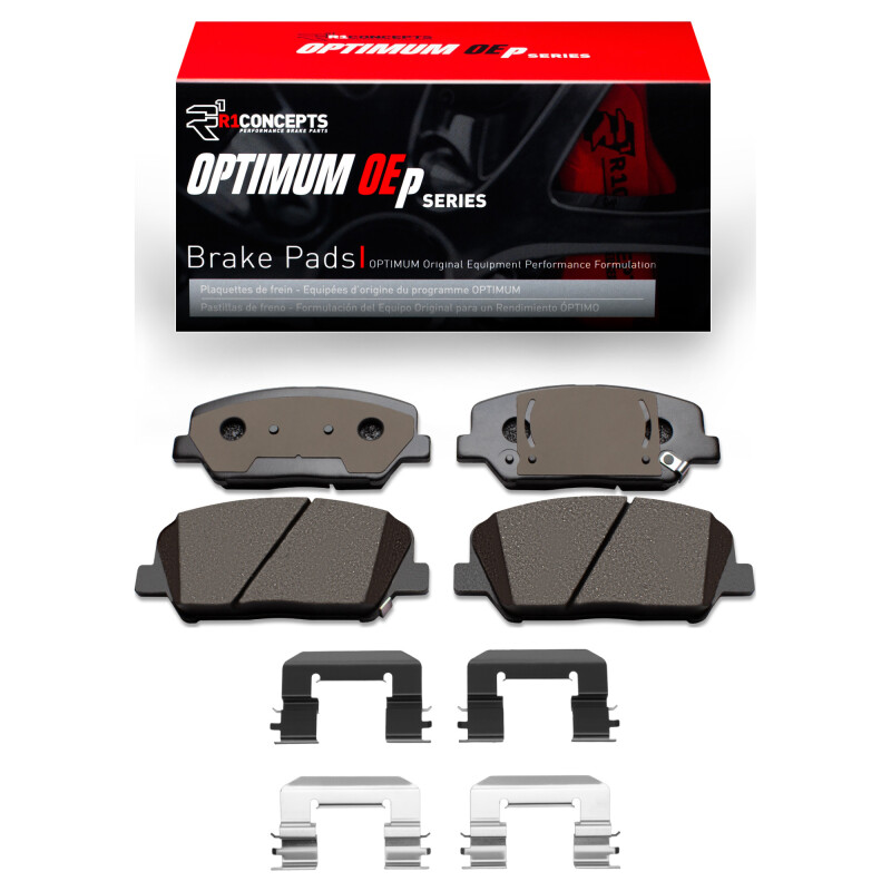 Hyundai Veloster Brake Pads - Front - R1 Concepts - Optimum OE - `13-`15 Hyundai Veloster Brake Pads - Front - R1 Concepts - Optimum OE - `13-`15